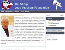 Tablet Screenshot of judo4teachers.com